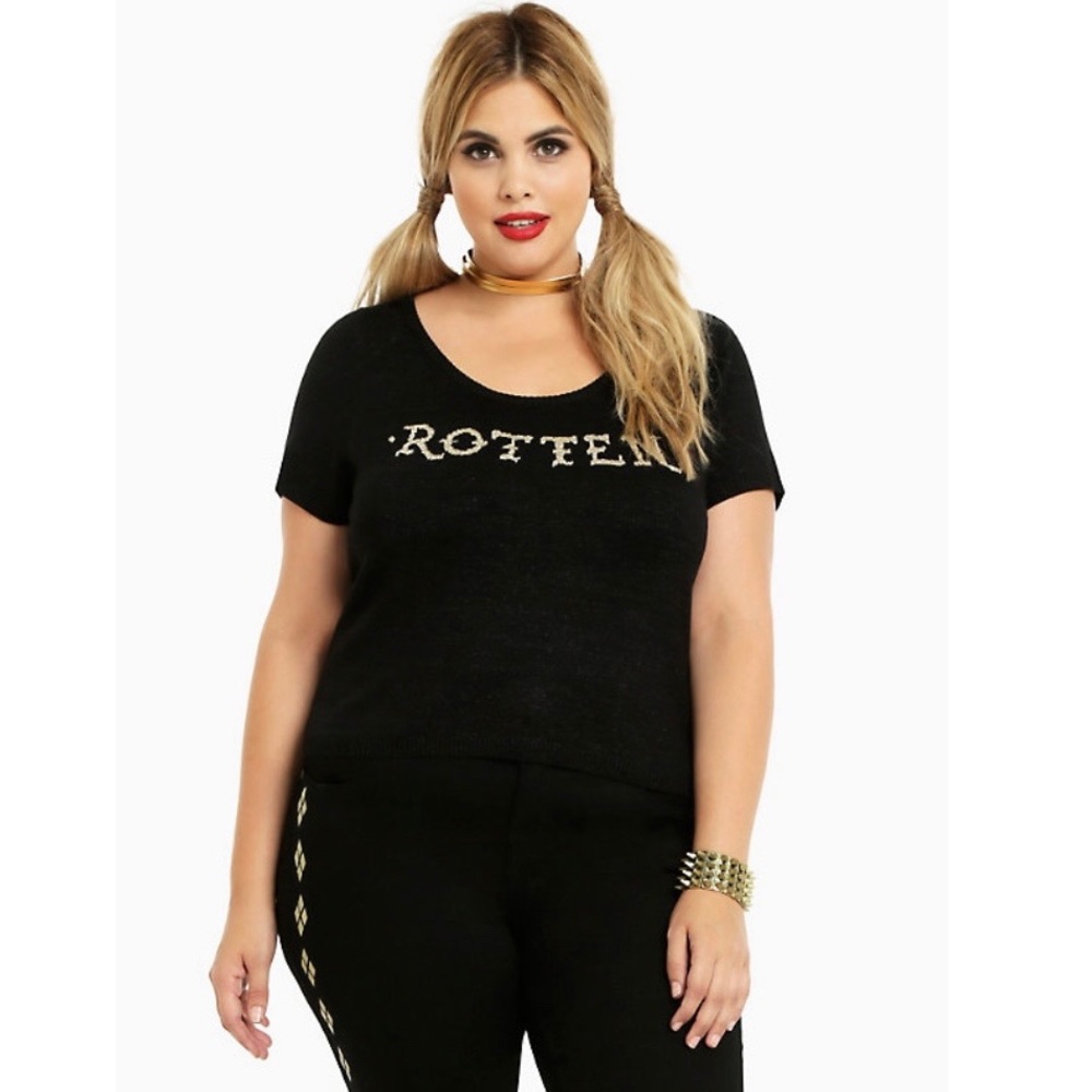 Torrid Harley Quinn Rotten Top.